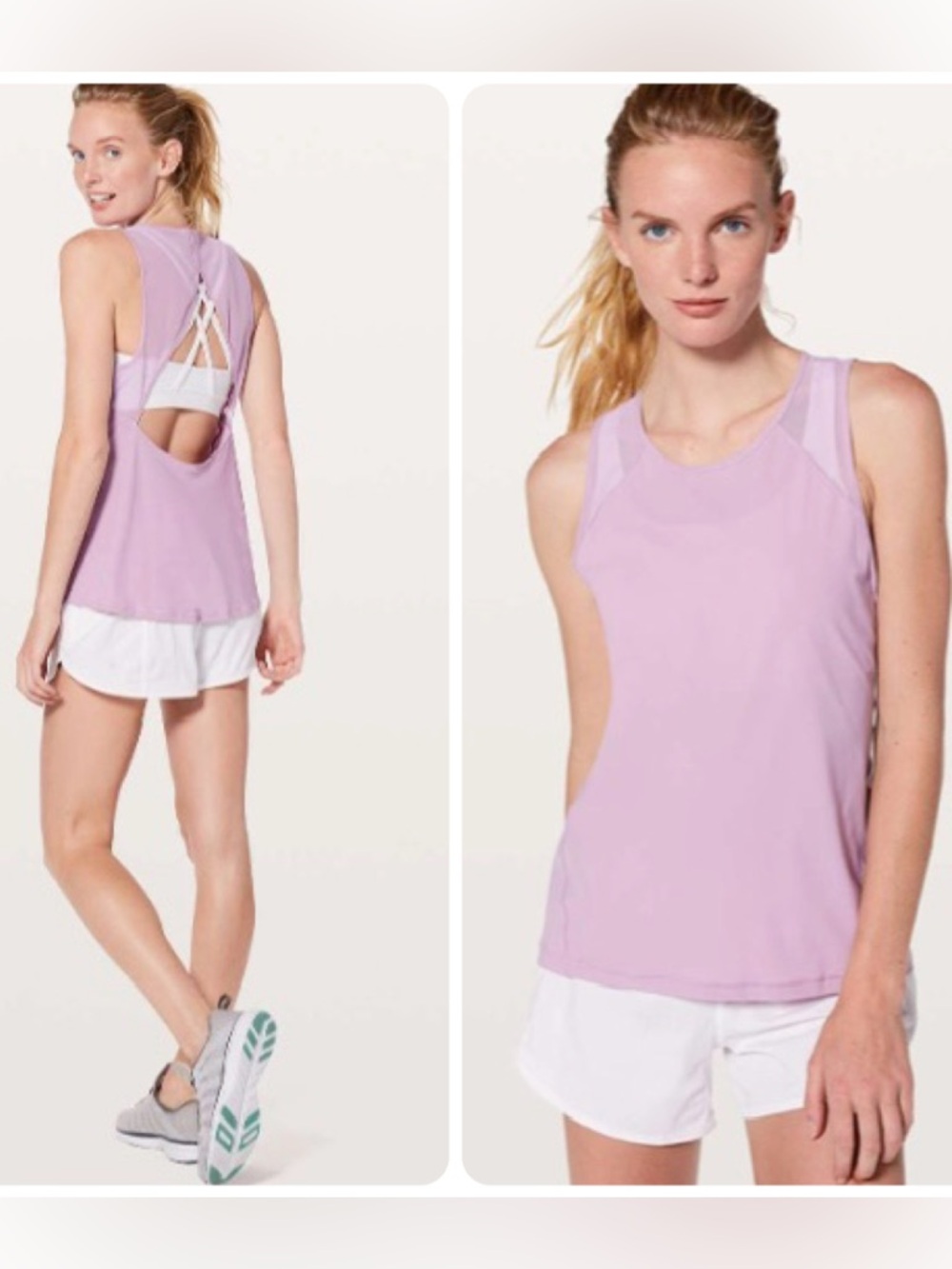 NWOT *RARE Lululemon For The Run Tank *Violetta (US 8)